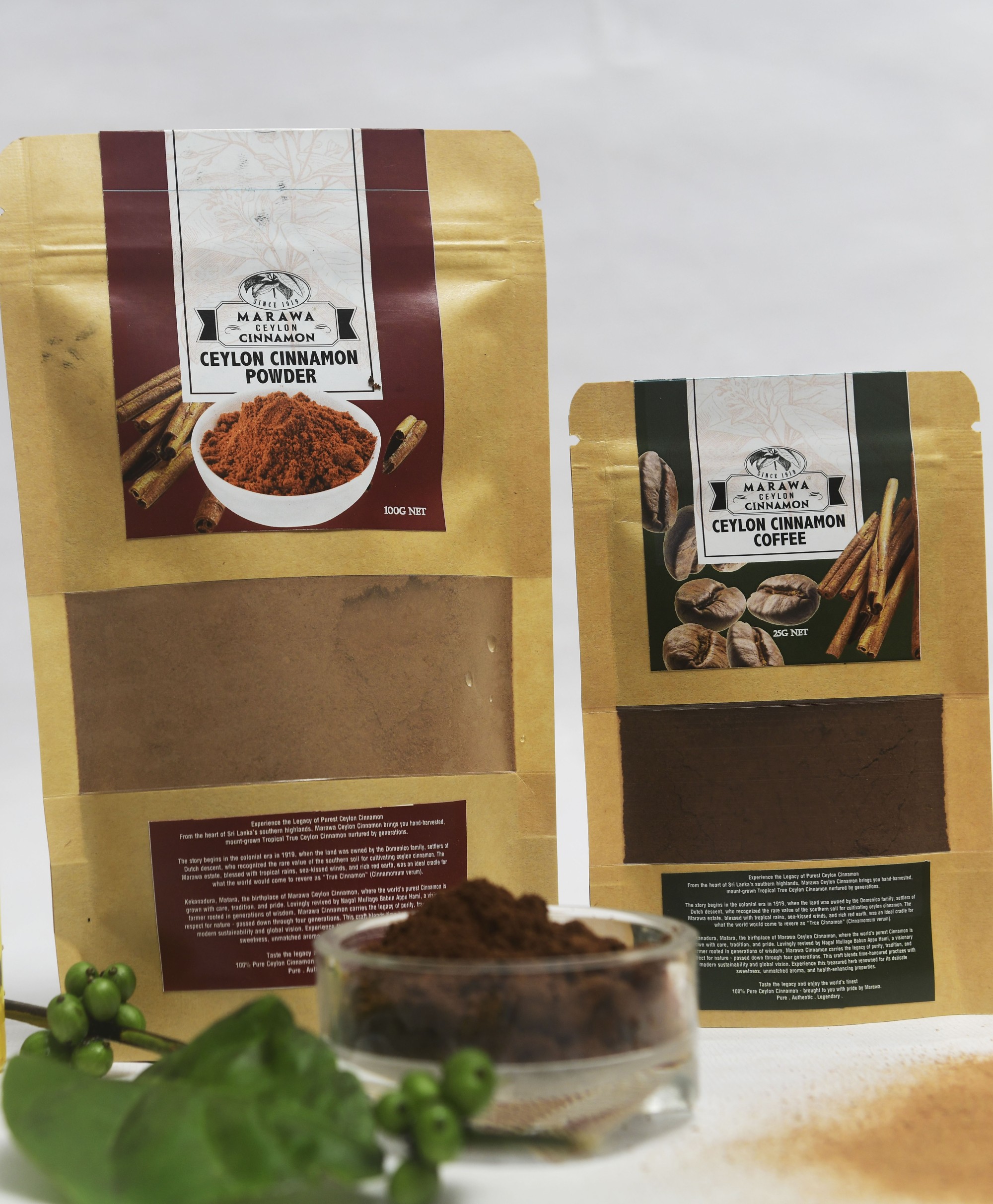 Marawa Cinnamon Sip Lover’s Set "Bold. Spiced. Comfort in Every Sip."