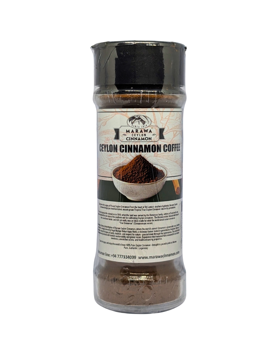 Ceylon Cinnamon Coffee - Spice Bottle (40g)