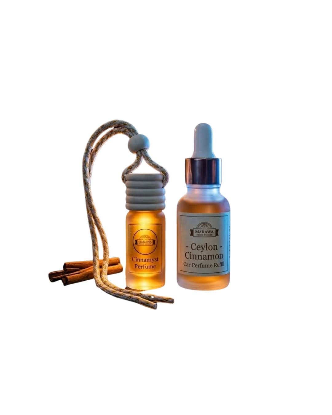 Marawa Cinnamyst Car Perfume + Refill (10ml)